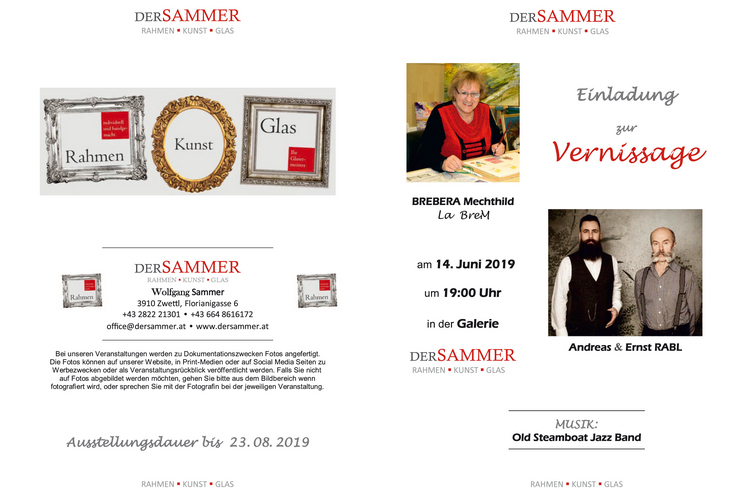 Vernissage 14. Juni 2019